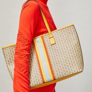 Tory Burch - Gemini Link Canvas Tote